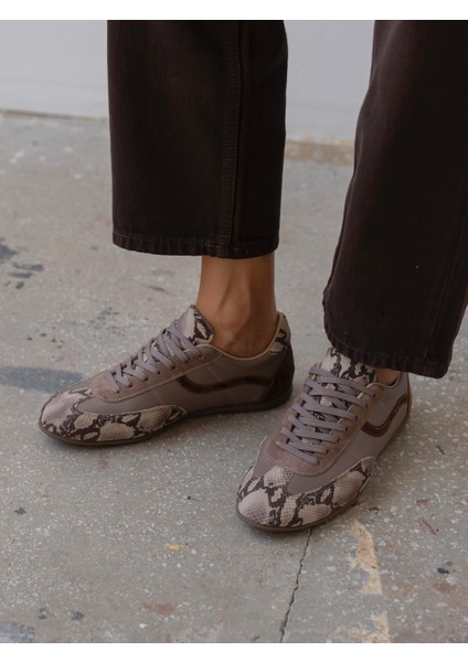 Muley Vizon Hakiki Deri Kadın Spor Ayakkabi fiyatları