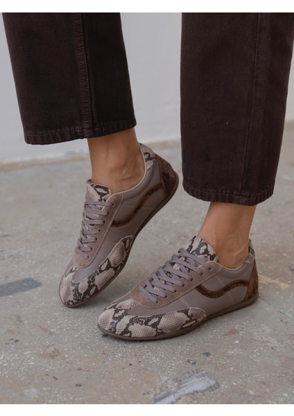 Muley Vizon Hakiki Deri Kadın Spor Ayakkabi indirimleri