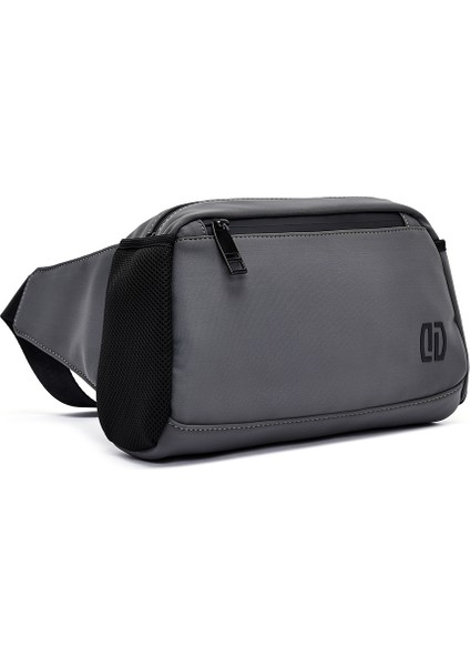 Erkek Gri Kumaş Mini Bel Çantası 25SBD30106F indirimleri