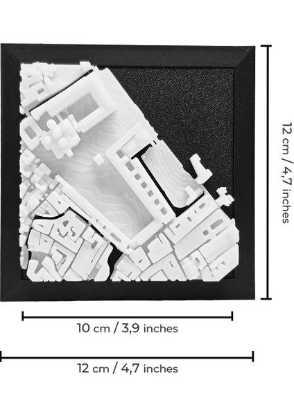 Italya Venedik San Marco St. Mark Basilica Minyatür Duvar ve Masa Dekorasyonu Üç Boyutlu Mini Tablo fırsatları