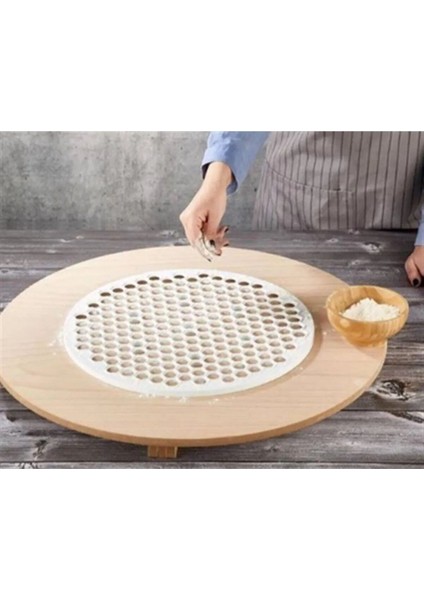 Büyük Mantı Kalıbı 32 cm Tek Seferde 121 Adet Mantı modelleri