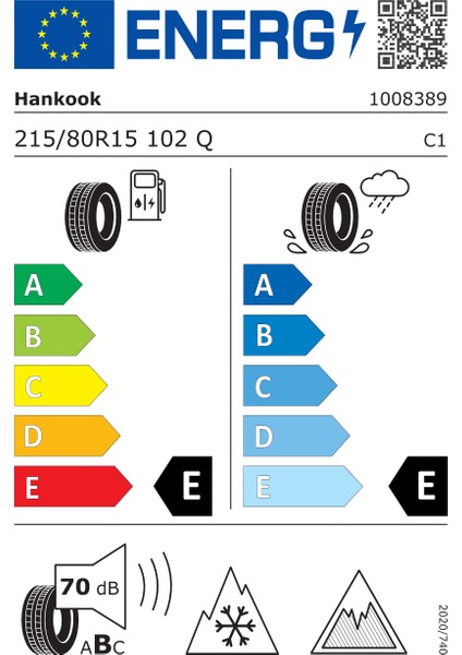 215/80 R15 102Q Dynapro I* Cept Nordik RW08 4x4 Oto Kış Lastiği (Üretim Yılı :2024) fiyatları