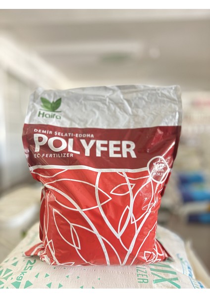 Haifa Polyfer Demir Şelatı Eddha Gübre – 5 kg | Demir Eksikliğine Karşı Güçlü Çözüm