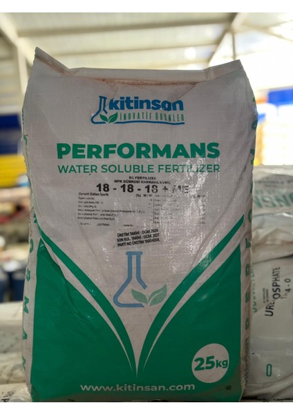 Performance 18-18-18 + Me Npk Gübresi 25 kg