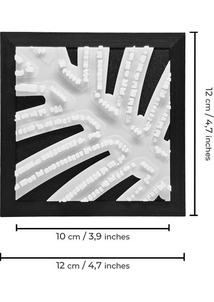 Dubai Palm Jumeriah Minyatür Duvar ve Masa Dekorasyonu Üç Boyutlu Mini Tablo fırsatları