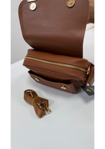 , Toka Aksesuar Detaylı,kapaklı,çok Gözlü,kadın Çapraz Çantası indirimleri