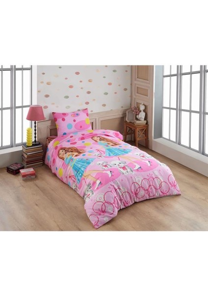 Prenses Baskılı Tek Kişilik Nevresim Takımı modelleri