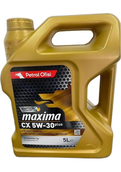 Maxima Cx 5W30 Plus 5 L C2/c3 Dpf Onaylı