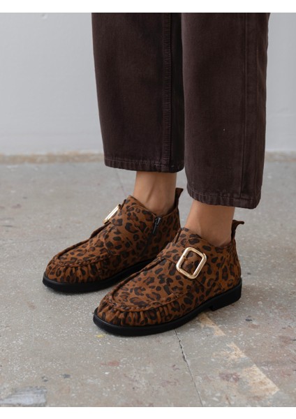 Roxy Leopar Hakiki Deri Kadın Bot fiyatları