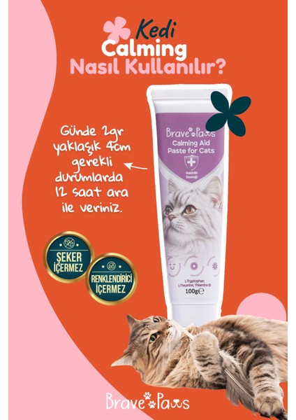 Kediler Için Doğal Sakinlik Desteği – Stres ve Kaygıyı Azaltır fiyatları