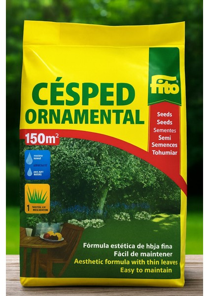 Fito Césped Ornamental Çim Tohumu Ince Yapılı 5 kg