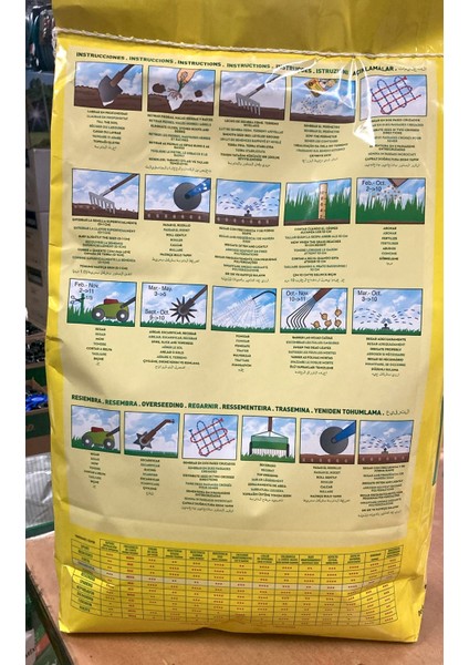 Fito Césped Ornamental Çim Tohumu Ince Yapılı 5 kg fırsatları