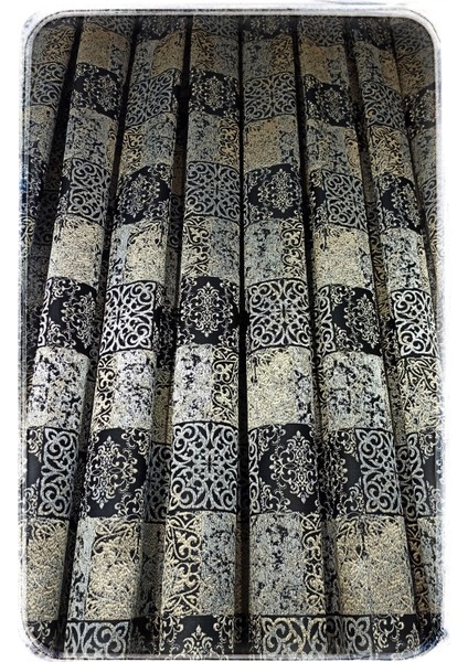 Venezia Desenli Pileli Fon Perde fiyatları