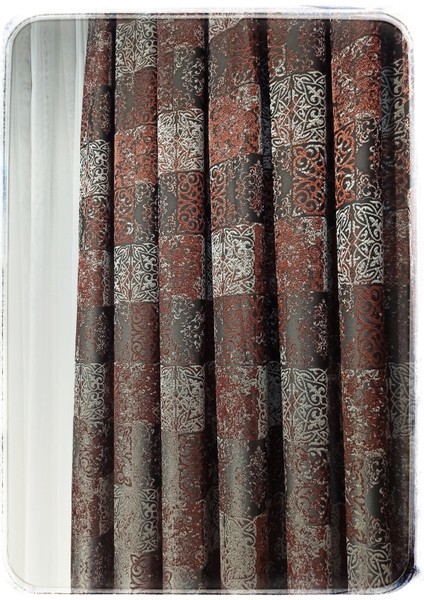 Venezia Desenli Pileli Fon Perde