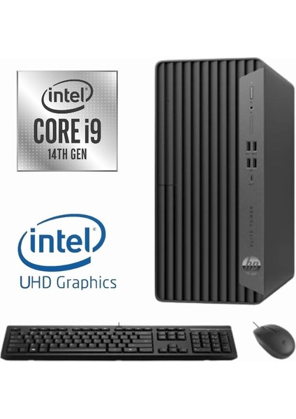 Elite Tower 800 G9 I9-14900K 999Z3ET-289 16GB 2tb UHD Graphics 770 Freedos Masaüsü Bilgisayar