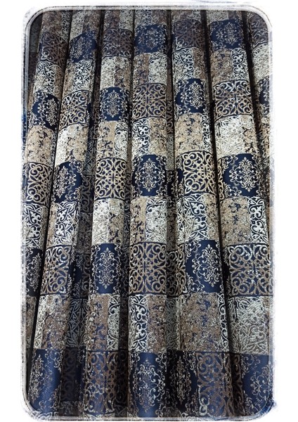 Venezia Desenli Pileli Fon Perde fırsatları