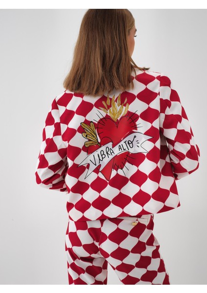 Kadın Kırmızı Formunu Koruyan Regular Fit Ceket indirimleri