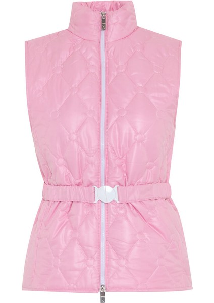 Kadın Pembe Formunu Koruyan Regular Fit Yelek indirimleri