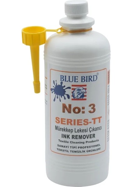 bluebird no:3 mürekkep lekesi çıkarıcı (1 litre)