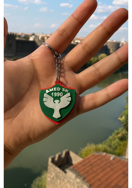 ORJIN3D Amed Spor Anahtarlık Amedspor Amed Sk