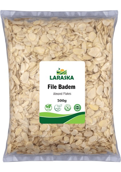 File Badem 500G Almond Flakes Taze Yeni Mahsül