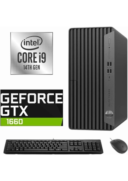 Elite Tower 800 G9 I9-14900K 999Z3ET-369 16GB 2tb Gtx 1660 6gb Freedos Masaüsü Bilgisayar