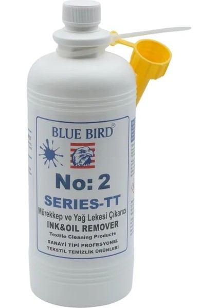 bluebird no:2 mürekkep ve yağ lekesi çıkarıcı (1 litre)