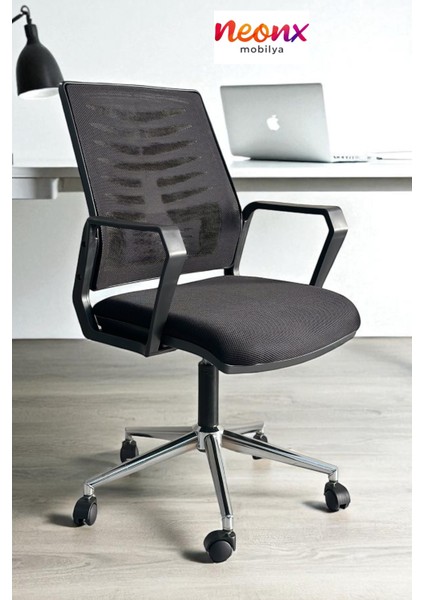 Neonx/Life Metal Ayaklı Çalışma Sandalyesi Metal Ayaklı/personel Koltuğu/ofis Sandalyesi/ofis Kolltuğu//genç Odası/çocuk Odası modelleri