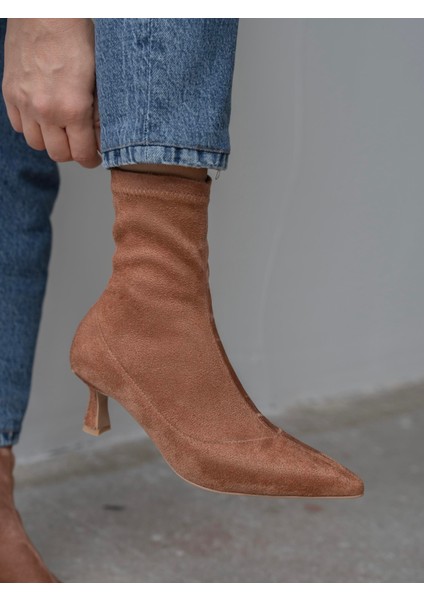 Bobby Streç Taba Süet Bot