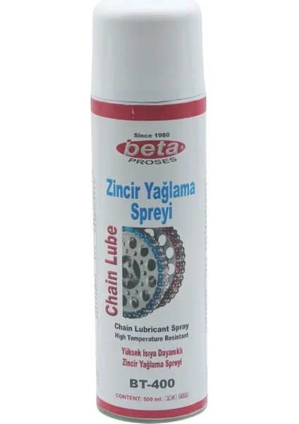 Zincir Yağlayıcı Sprey (500 Ml.)
