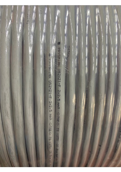 Prysmıan 20027545 2x2,5 mm 2 052XZ1-F 300/500 V Eca 500MT fiyatları