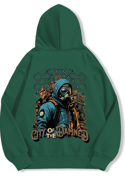 Unisex Sweatshirt Oversize Hoodie City Of The Damned modelleri