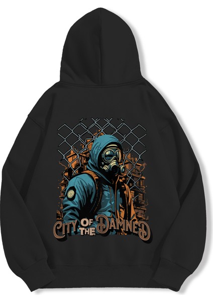 Unisex Sweatshirt Oversize Hoodie City Of The Damned modelleri