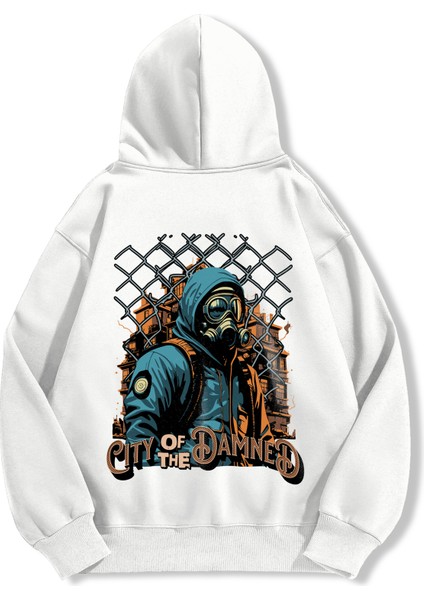 Unisex Sweatshirt Oversize Hoodie City Of The Damned modelleri