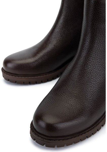 Kadın Hakiki Deri Kahverengi Casual Bot 33 2013 Bn Bot SK24-25 Kahve Fltr fırsatları