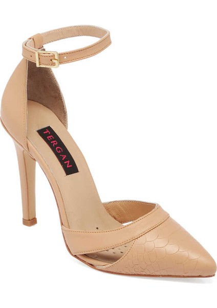 Bej Hakiki Deri Kadın Stiletto - K24I1AY67289-S2S indirimleri