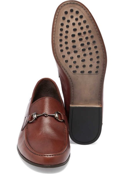 Taba Hakiki Deri Erkek Loafer - E24I1AY56655-A29