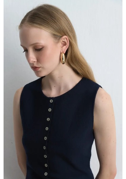 Viskon Triko Yelek - Lacivert modelleri