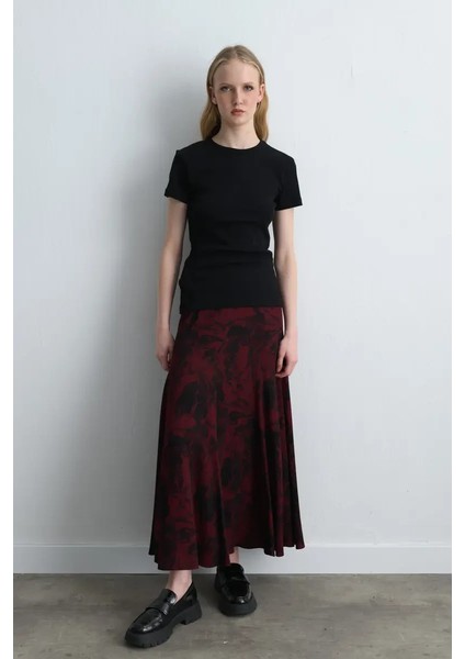 Kısa Kollu Basic Pamuk Tshirt - Siyah fiyatları