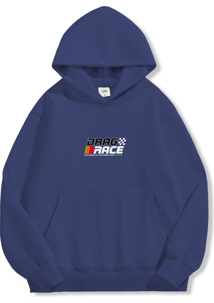 Unisex Sweatshirt Oversize Hoodie Drag Race fiyatları