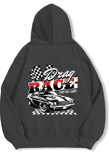 Unisex Sweatshirt Oversize Hoodie Drag Race fırsatları