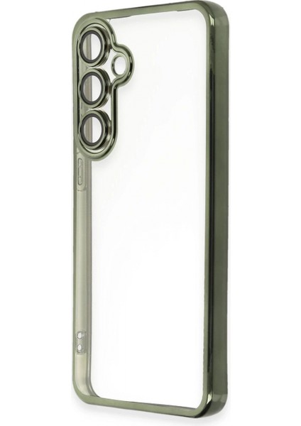 Samsung Galaxy S24 Fe Kılıf Lensli Silikon - Yeşil fiyatları