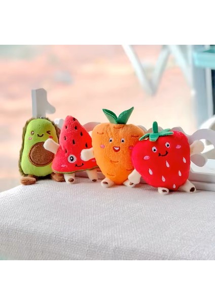Sevimli Peluş Meyve Anahtarlık 8 cm (1ADET) modelleri