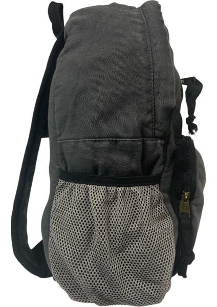 Old Cotton Tek Bölmeli Vintage Disayn Sırt Gezi Çantası North Dakato 30X43CM indirimleri