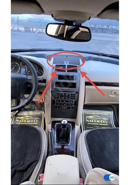 Peugeot 407 Orta Havalandırma Izgarası
