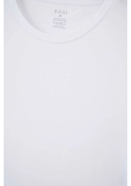 1160 Erkek 2'li Kısa Kollu Bisiklet Yaka Fanila-Beyaz fiyatları