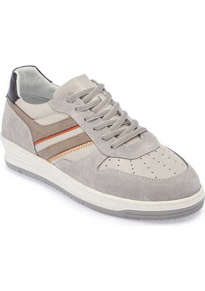 Gri Hakiki Deri Erkek Sneaker - E24I1AY56691-Q9I indirimleri