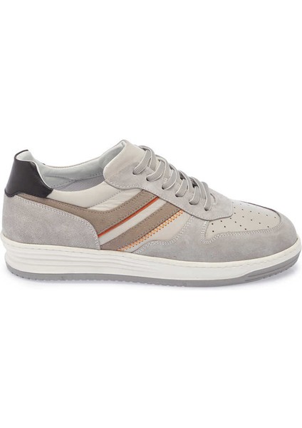 Gri Hakiki Deri Erkek Sneaker - E24I1AY56691-Q9I
