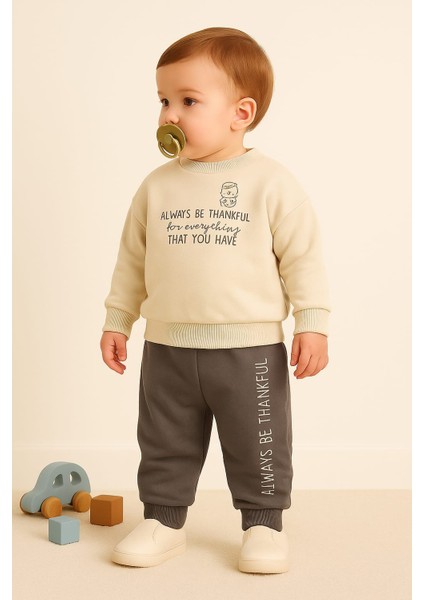 Erkek Bebek Oversize Ikili Takım