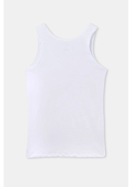 1010 Erkek 2'li Askılı Bisiklet Yaka Atlet-Beyaz fırsatları